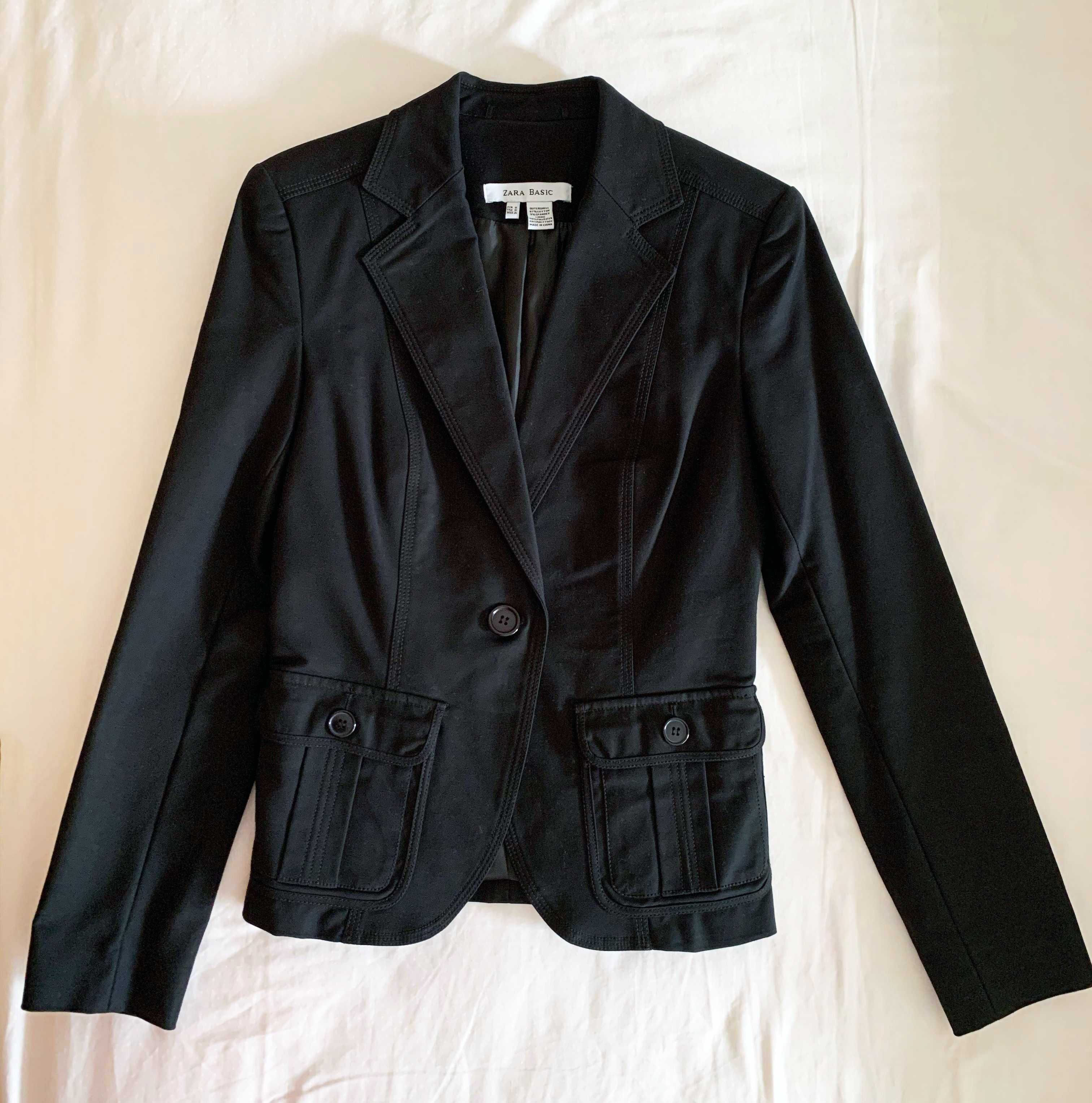 Blazer preto, usado apenas 1 vez.