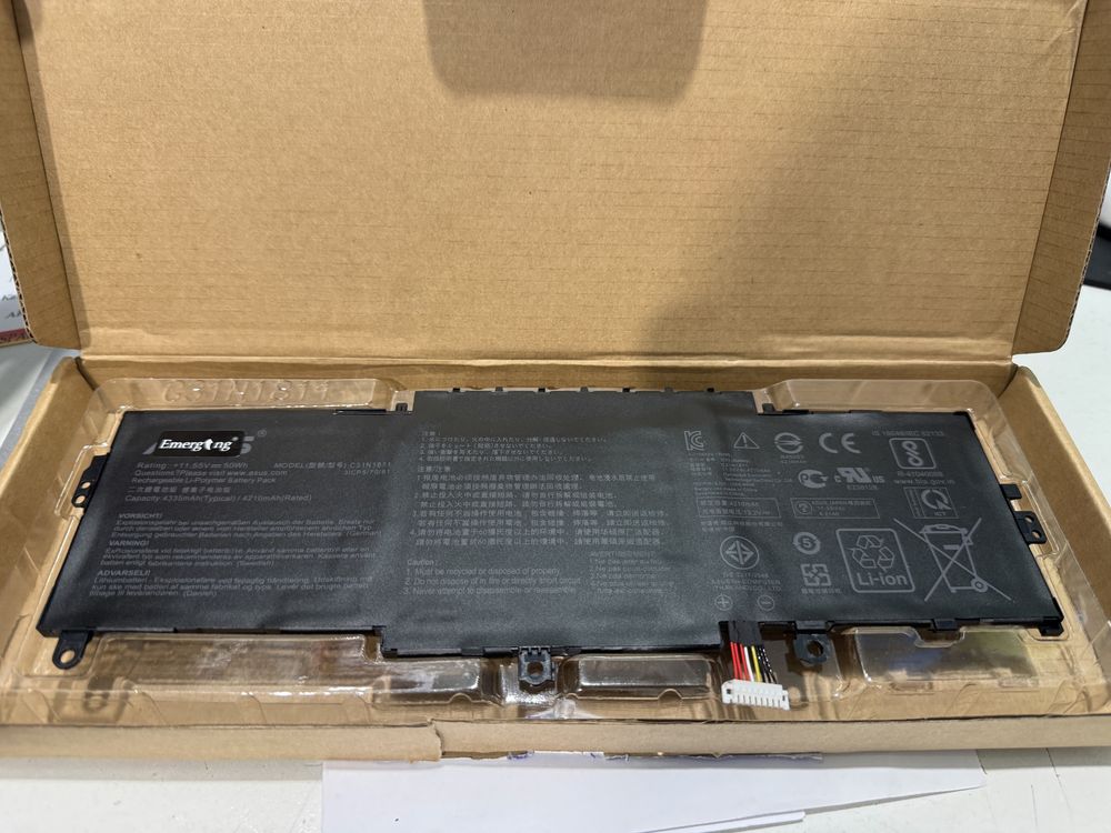 Asusu Zenbook 14 UX433FA, C31N1811,Bx433fn,C31PoJ5, UX433FQ 0B200