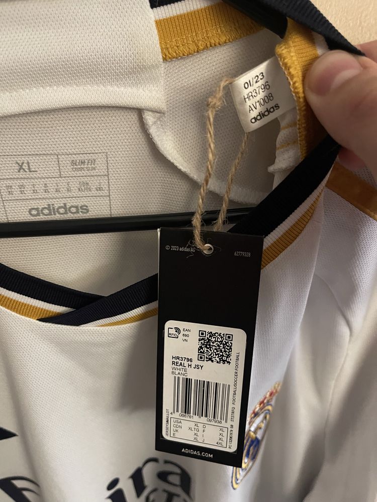 Koszulka Adidas Real Madryt Madrid 2023/24 Bellingham XL