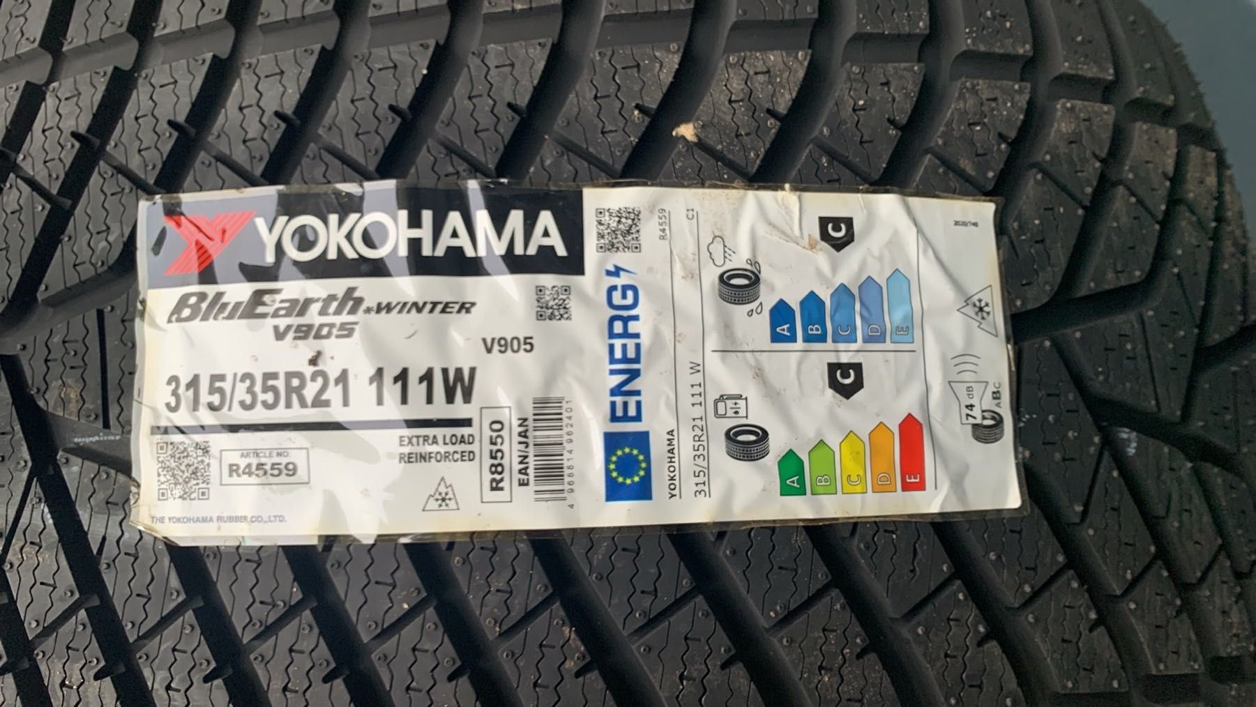 Шини нові 275/40/21 315/35/21 YOKOHAMA