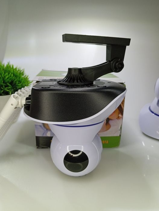 ‼️Поворотна Вайфай IP камера WIFI Smart NET Q5 Біла 3mp Нічна зйомка‼️