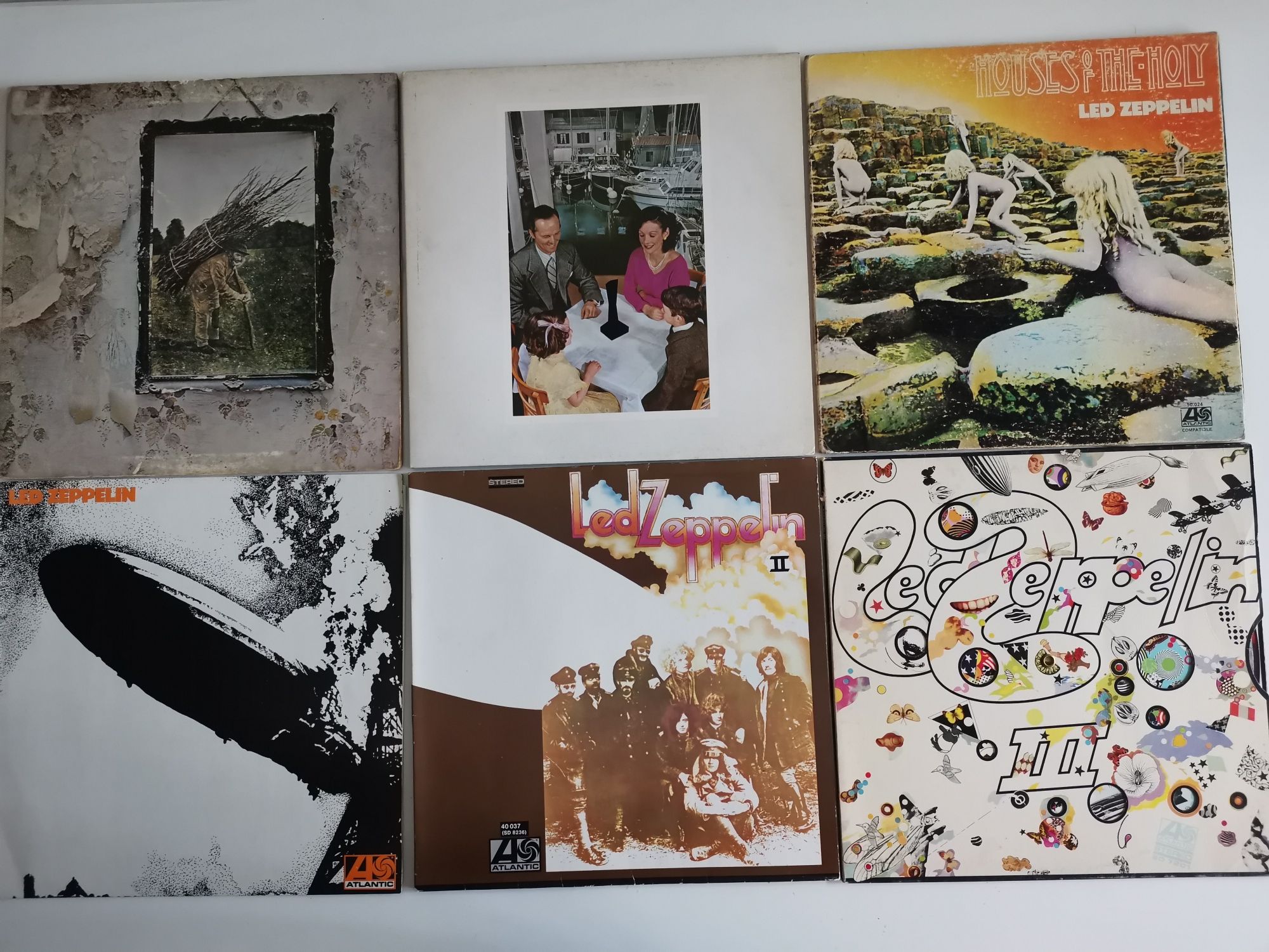 Discografias de BLACK SABBATH e Led Zeppelin {álbuns: discos de vinil}