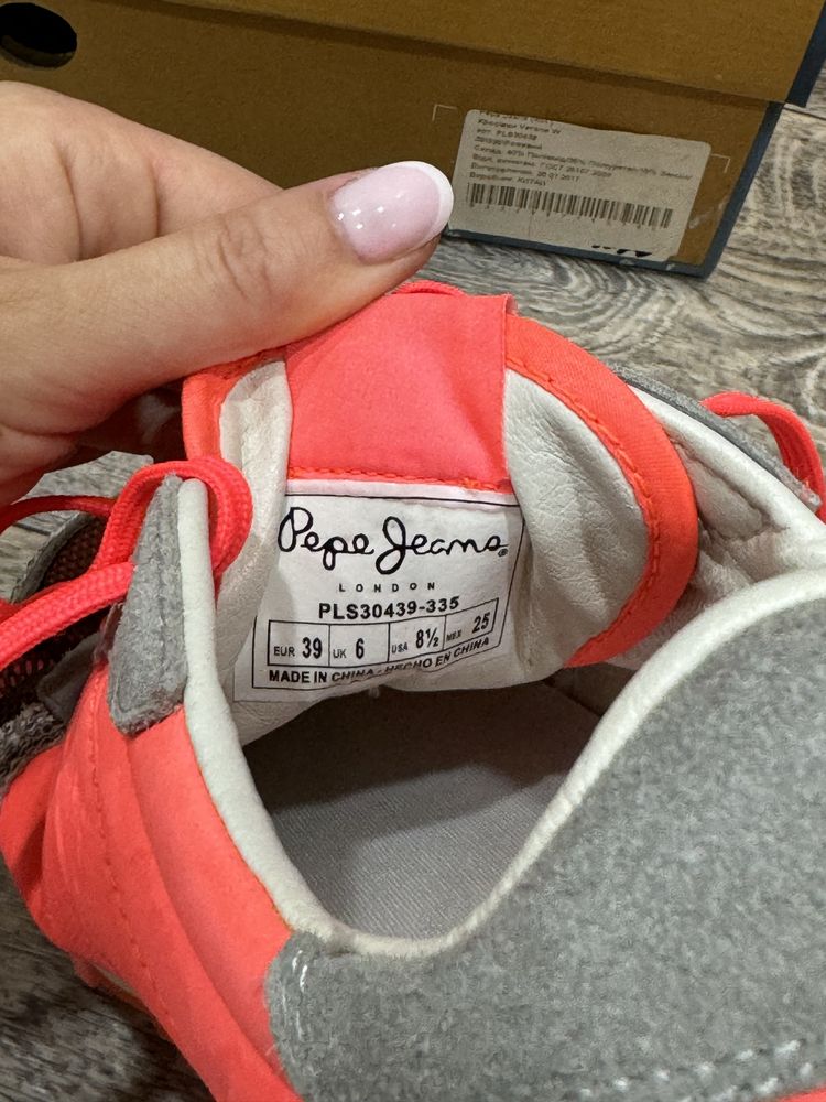 Кроссовки pepe jeans, модель verona w