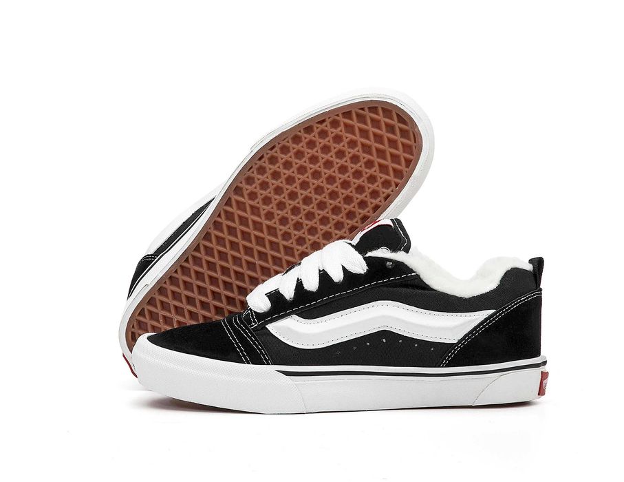 Зимние вансы KNU с МЕХОМ. Vans Old Skool KNU. УНИСЕКС
