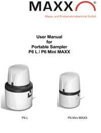 P6 Maxx water sampler