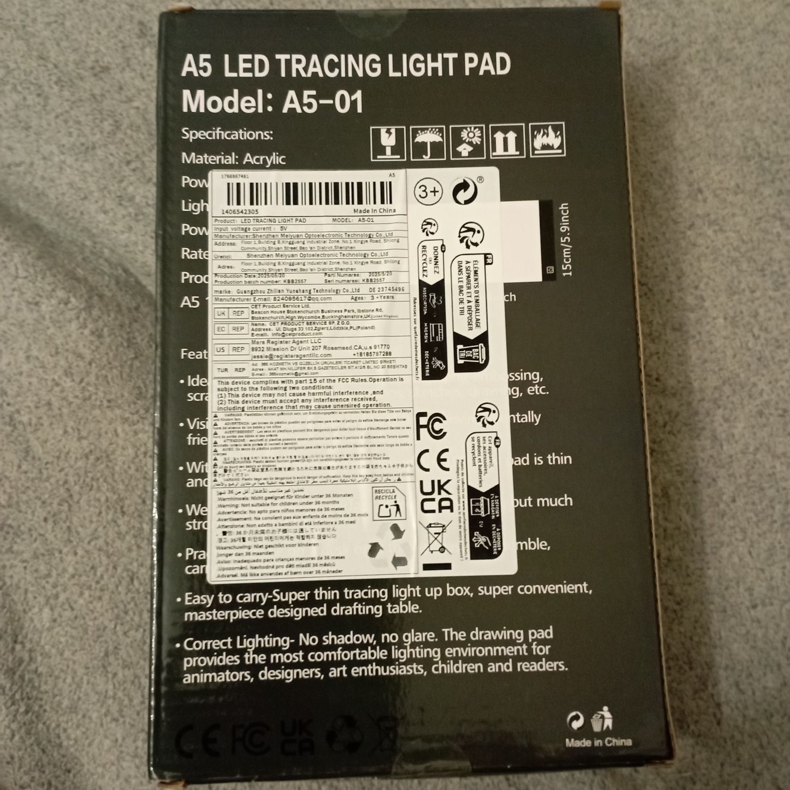 Tablica do rysowania z LED