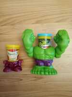 Play doh Hulk i Iron Man do ciastoliny