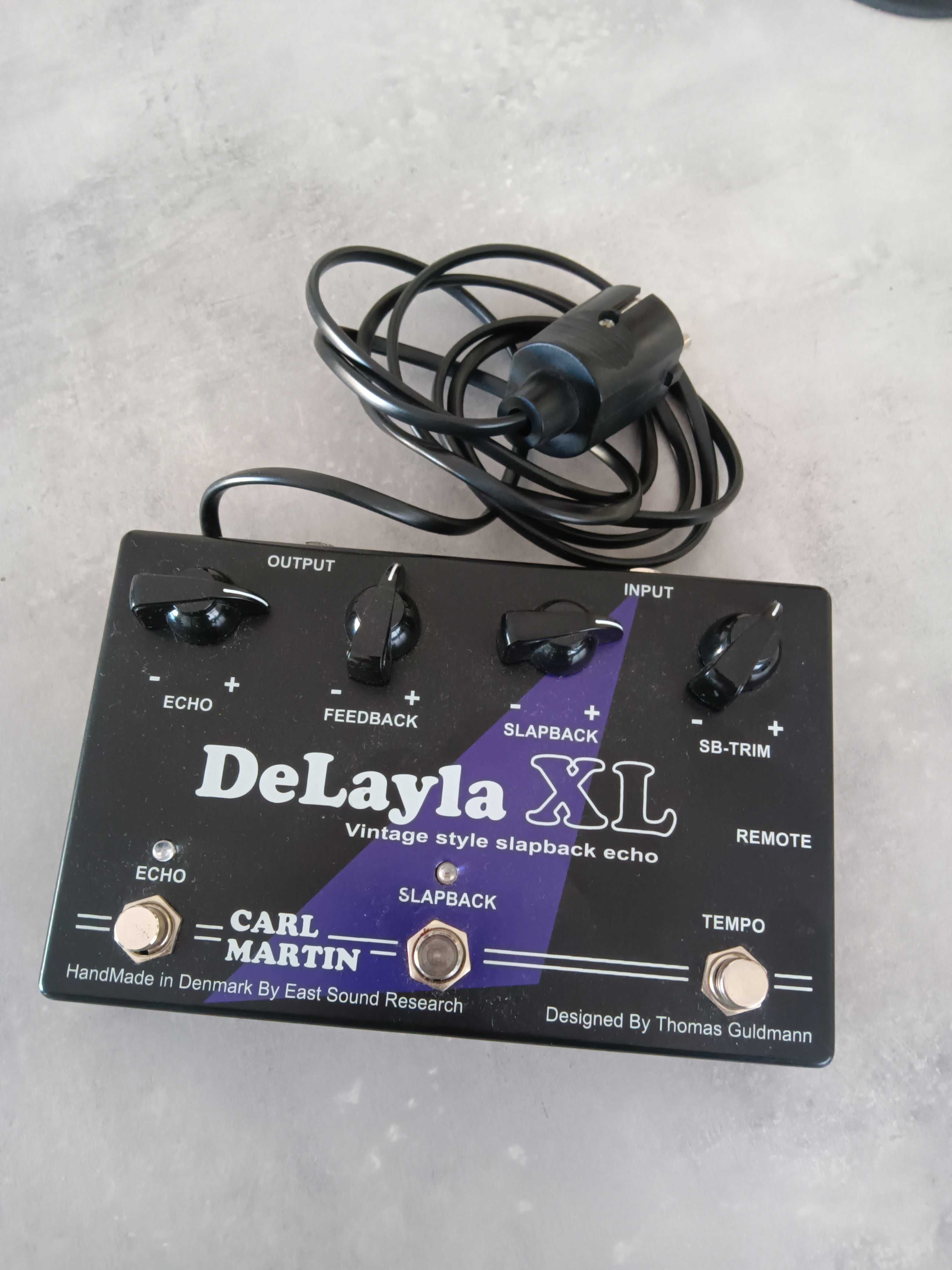 Pedal de delay - Carl Martin DeLayla XL