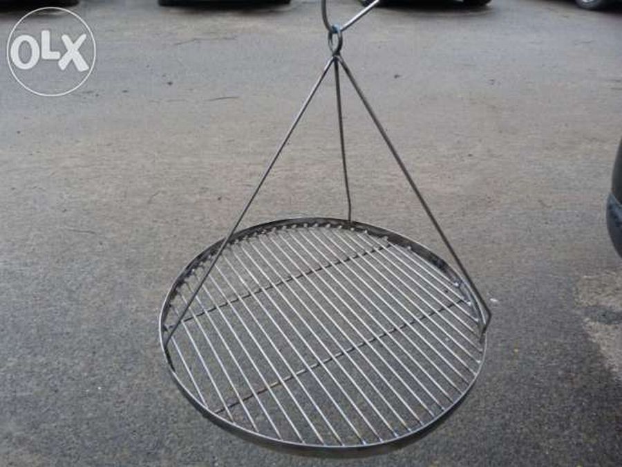 Kratka grilowa grill ruszt fi 50, 60, 70, 90 metal lub nierdzewka