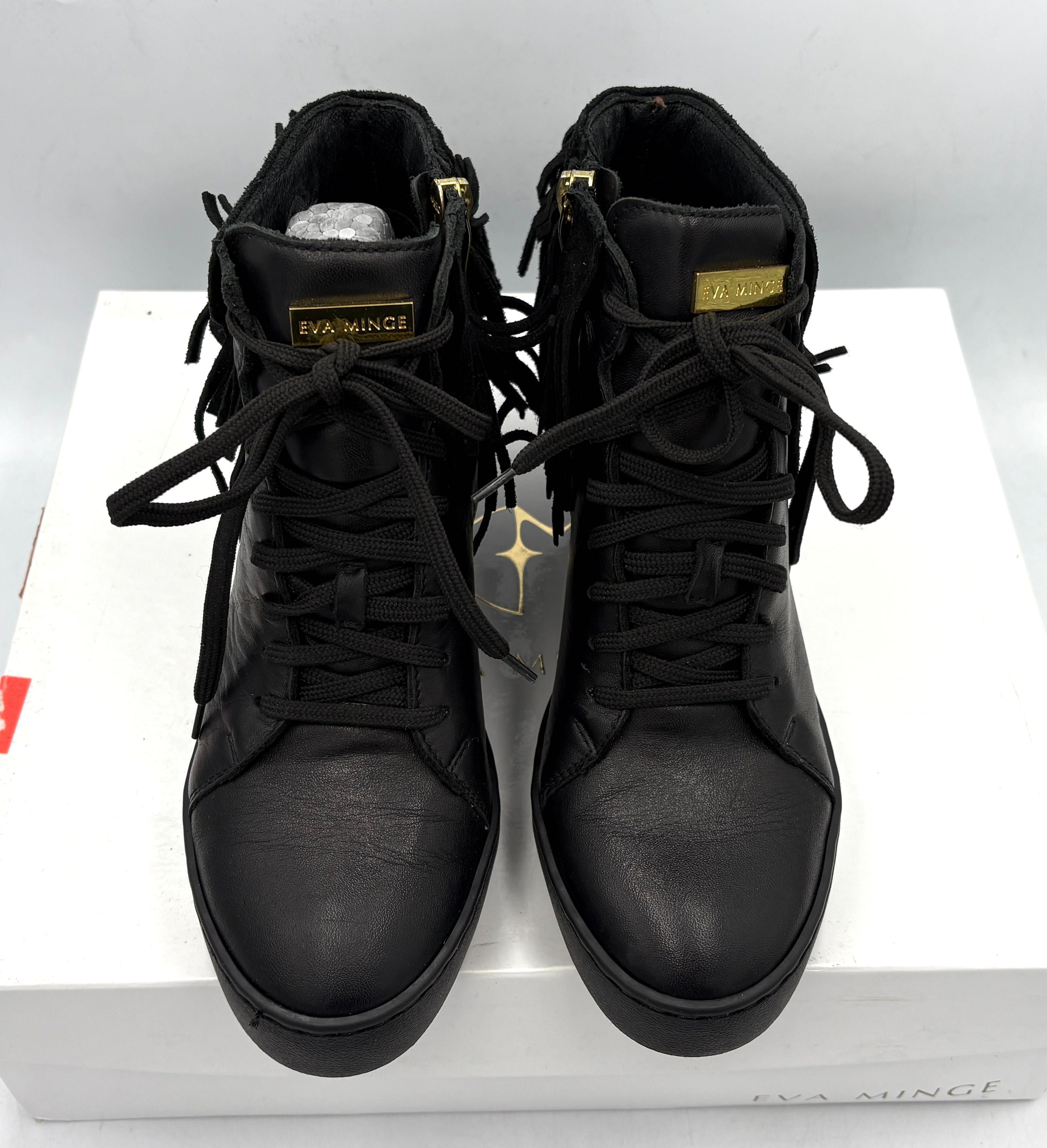 ‼️Nowe oryginalne botki sneakersy EVA MINGE Gracia 1M czarny 37 AZ 202