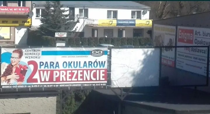 Miejsce na twoją reklamę-billboard