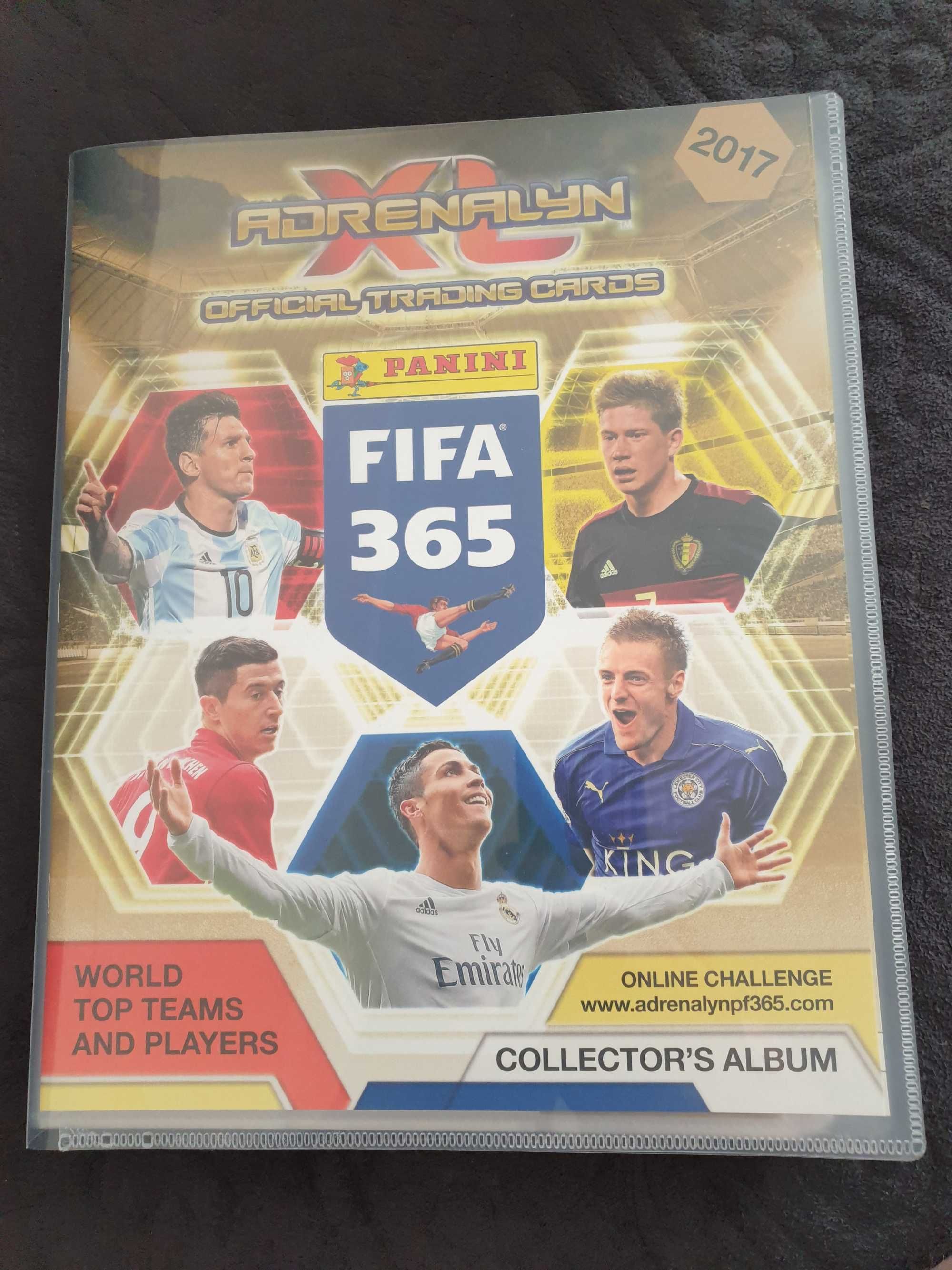 Kompletny album Panini FIFA 365: 16-17