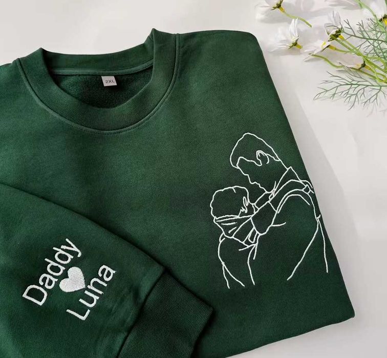 Sweat Personalizada Bordado Retrato