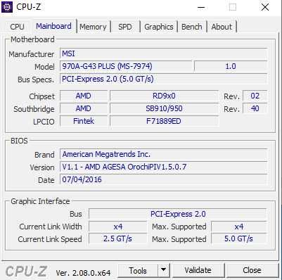 Płyta główna ATX MSI 970A-G43 PLUS AM3+