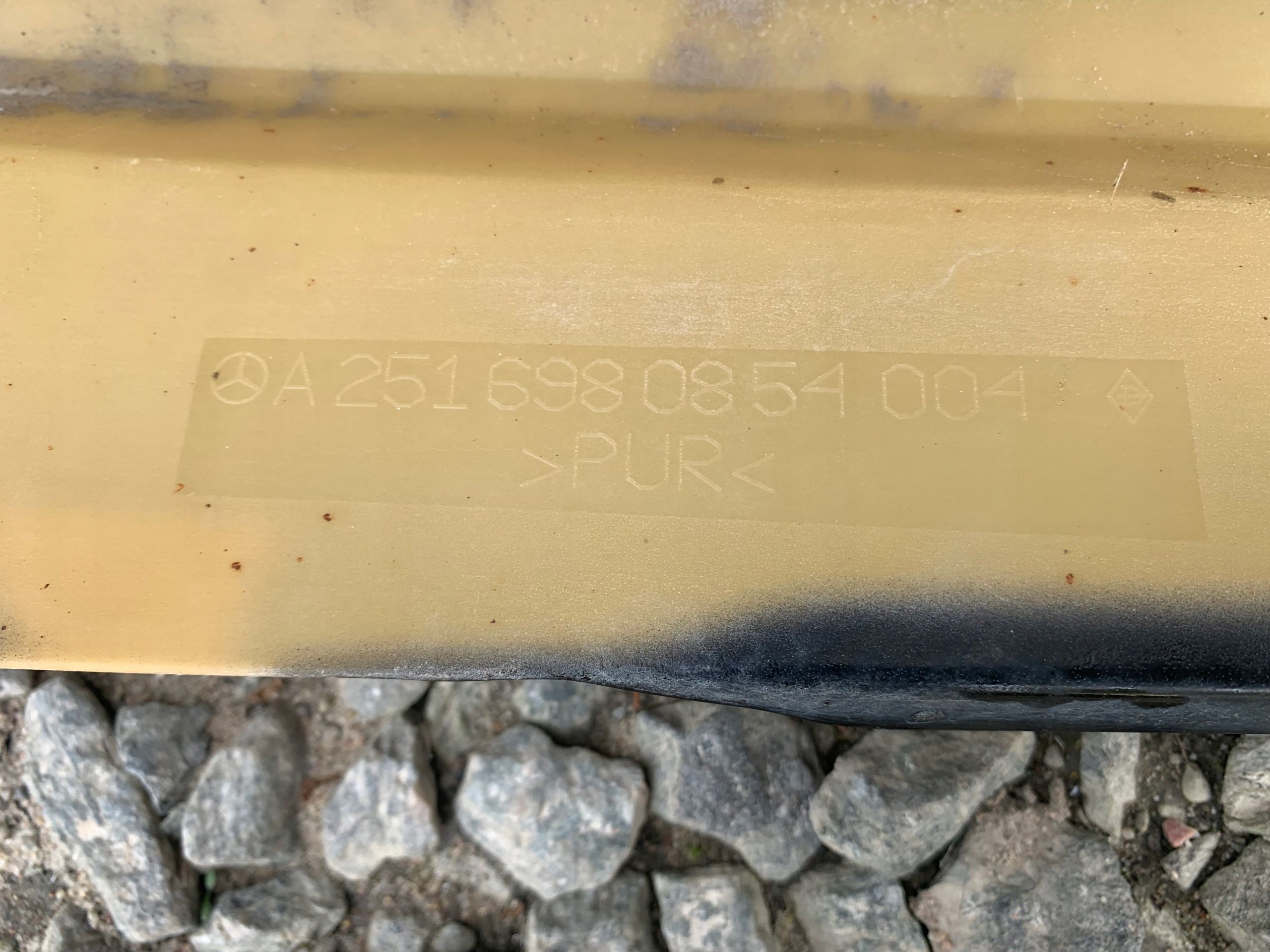 Mercedes r W251 Listwa nakładka Progowa Prawa