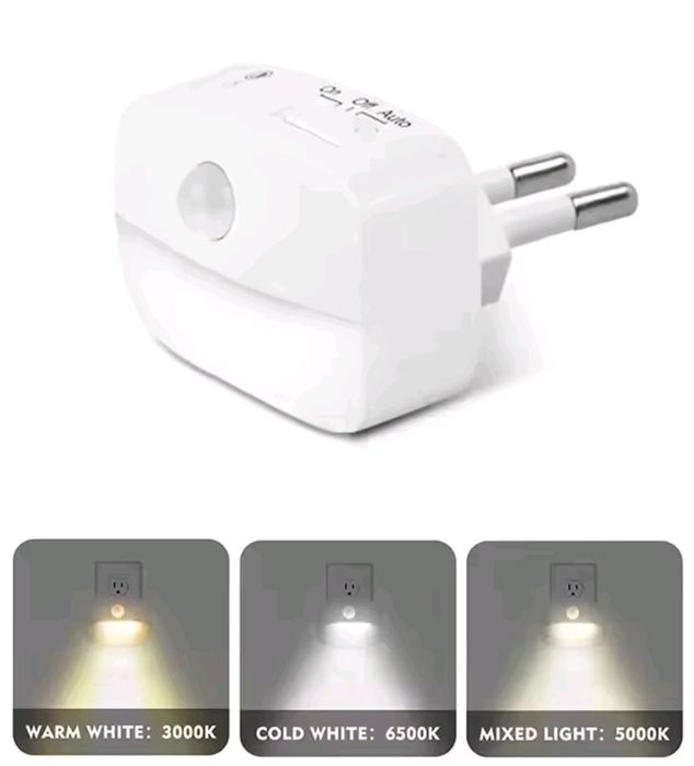 Нічники з / без датчик руху