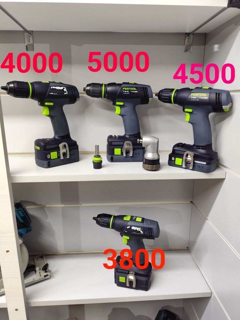 Festool  шуруповерт Фестул оригінал