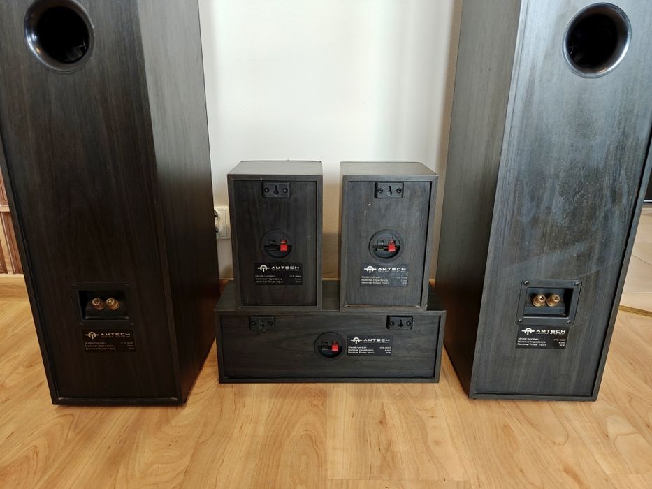 Kino domowe JVC, głośniki kolumny Amtech HTS-002