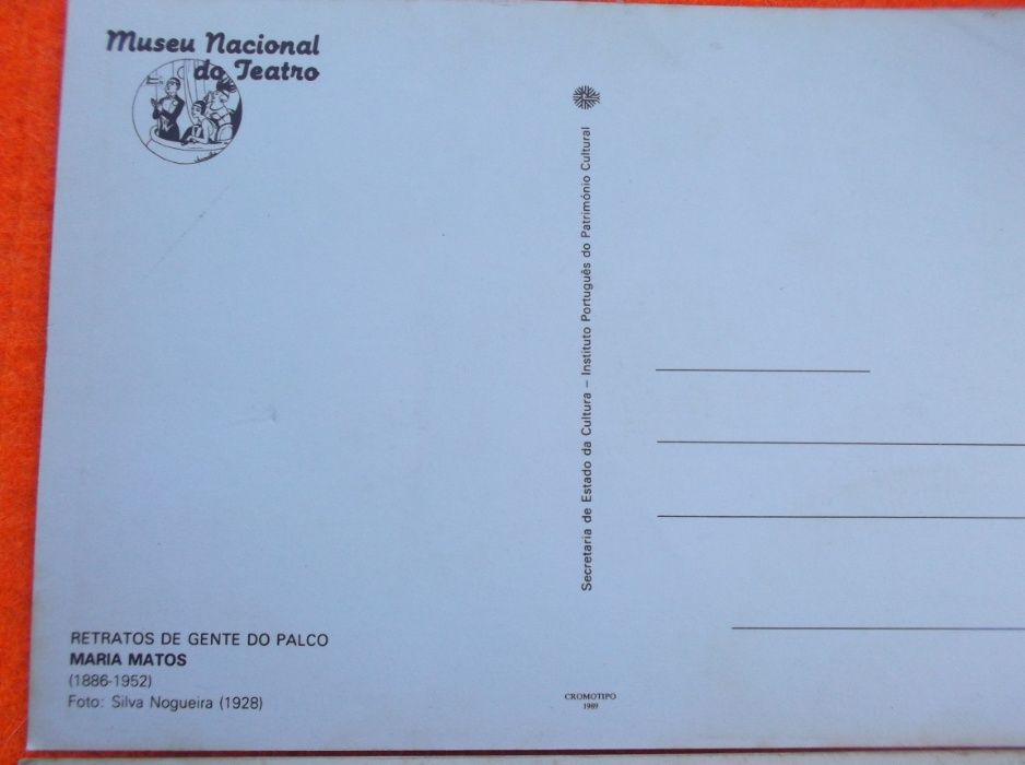 Postais Museu Nacional do Teatro