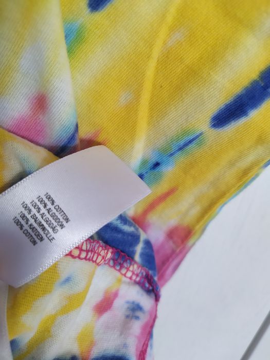 kolorowy top na cienkich ramiączkach XS S