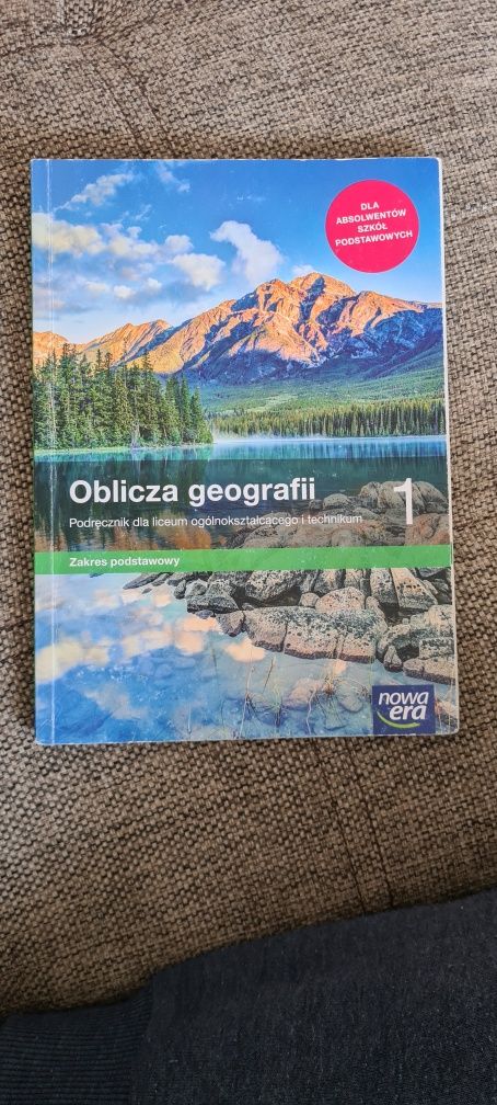 Podręcznik geografii do pierwszej klasy szkoły średniej