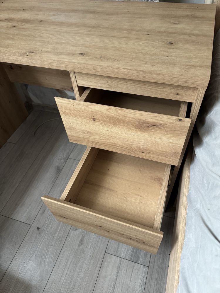 Biurko z szufladami Vello dąb artisan