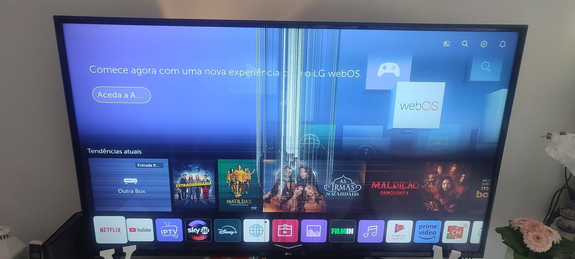 TV LCD LG 55 polegadas