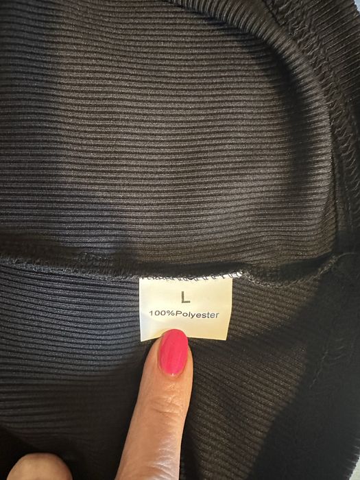 Czarna bluzka damska rozm. L