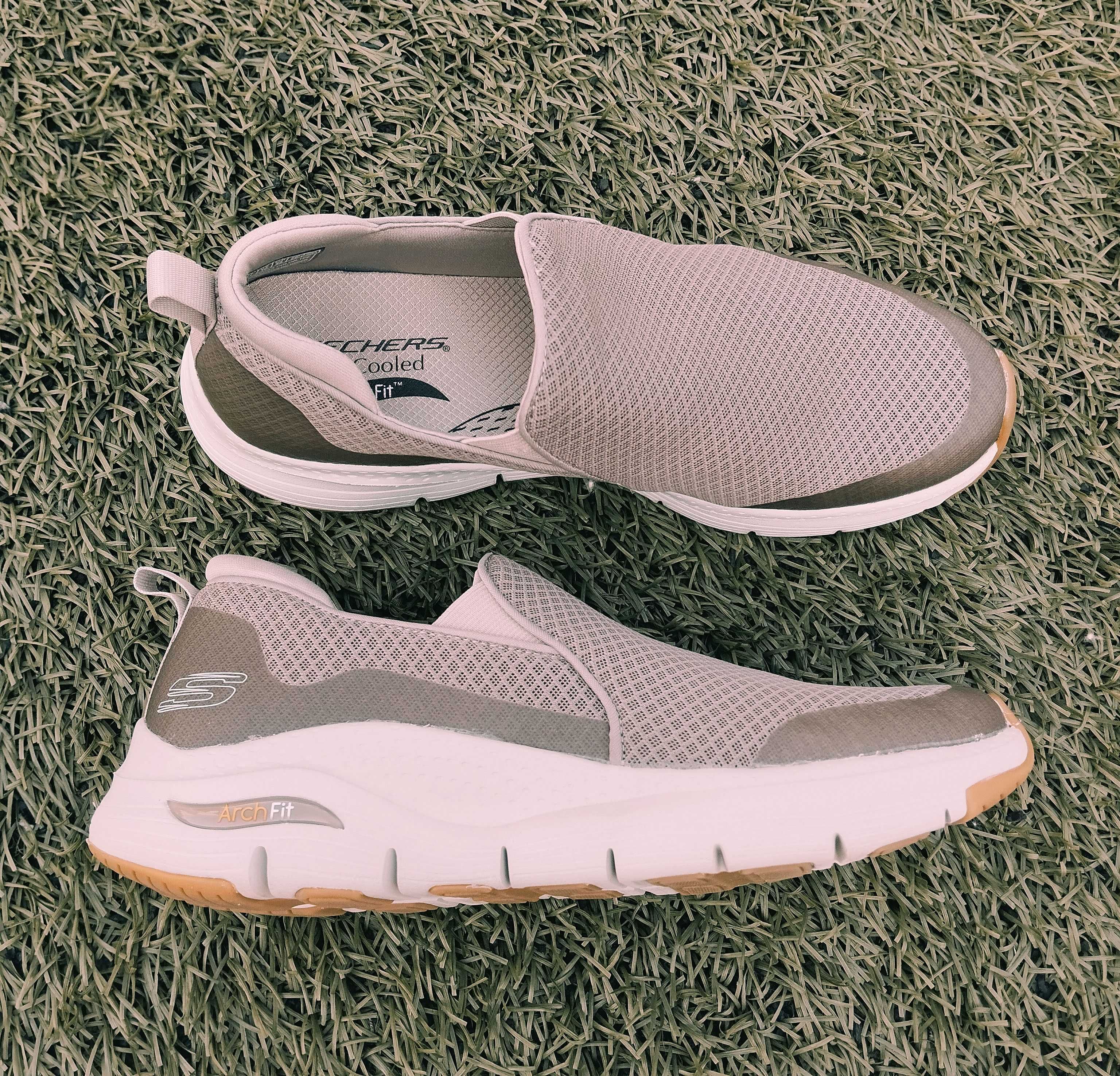 Мужские кроссовки, слипоны Skechers Arch Fit - Banlin