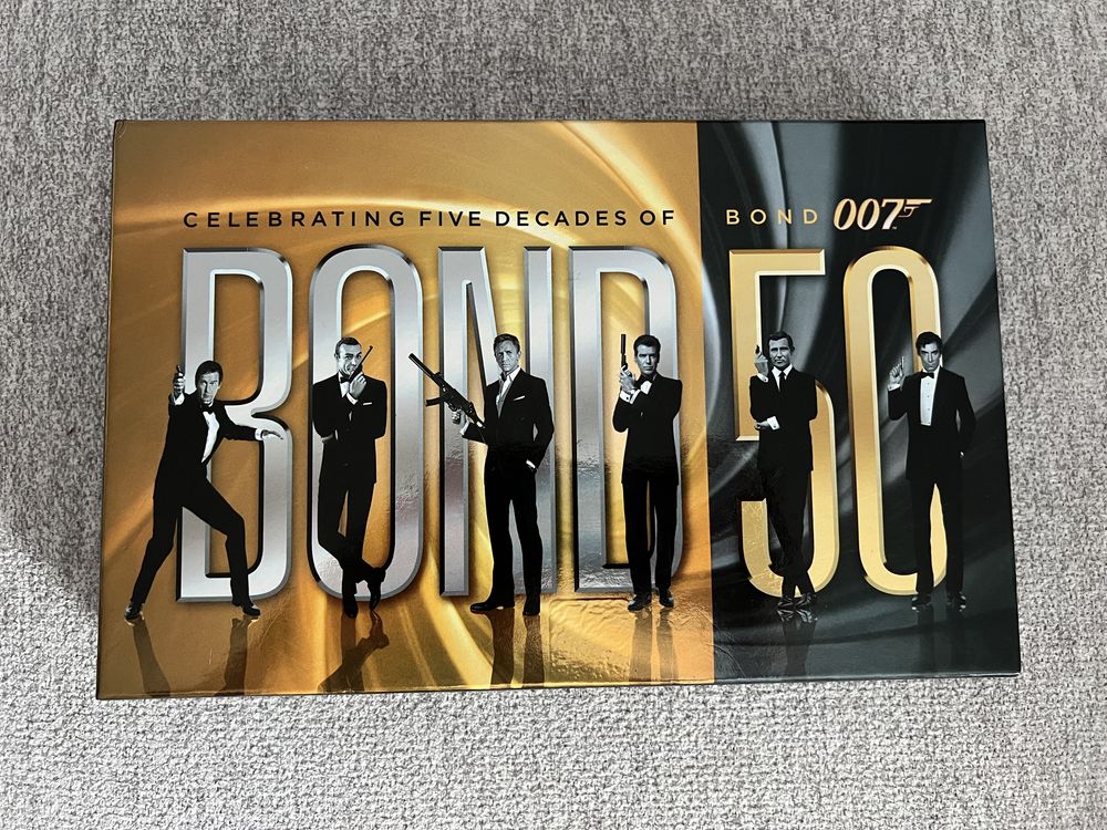 Bond 50 Bluray Blu-ray BD PL Edycja kolekcjonerska