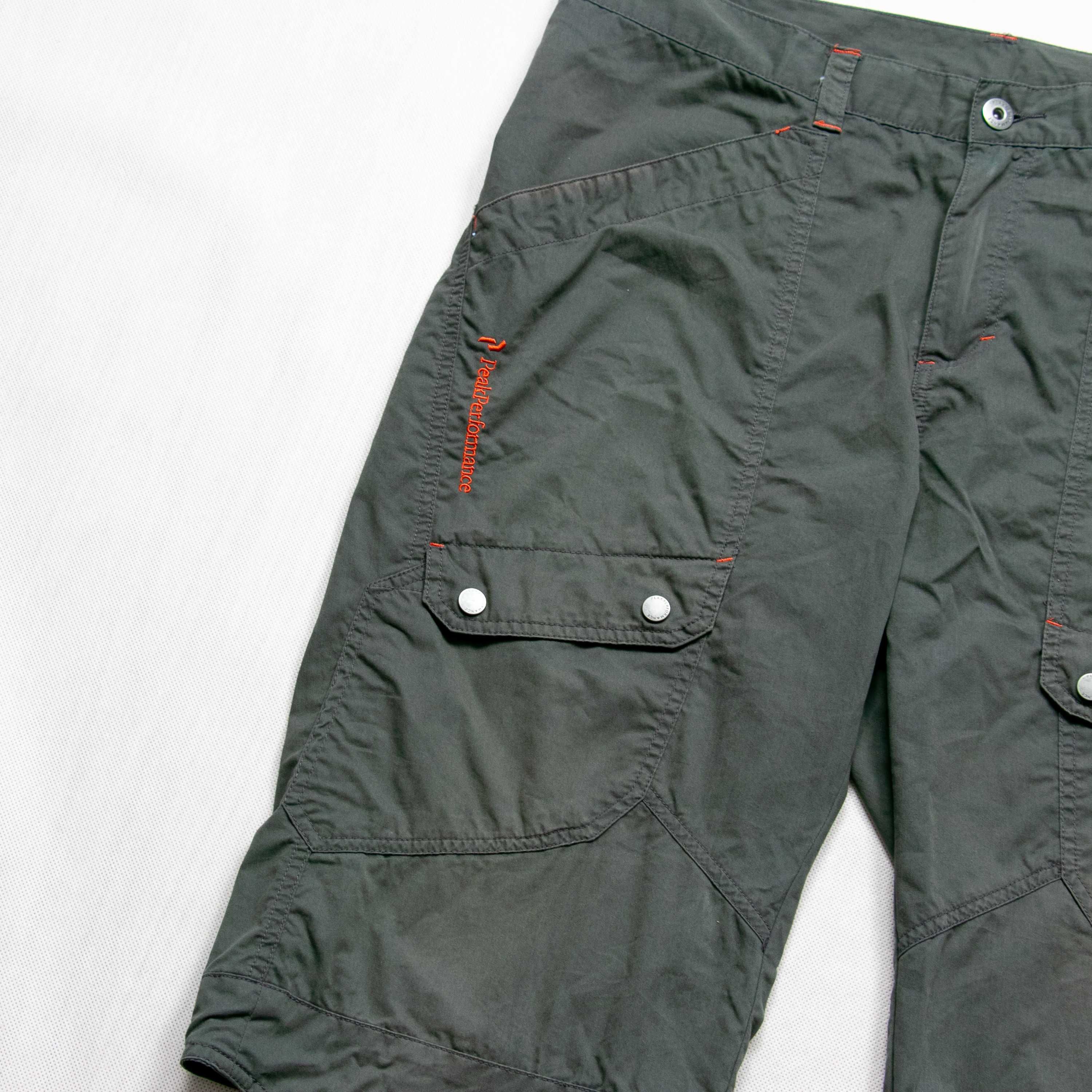 Peak Performance shorty trekkingowe 3/4 XL khaki