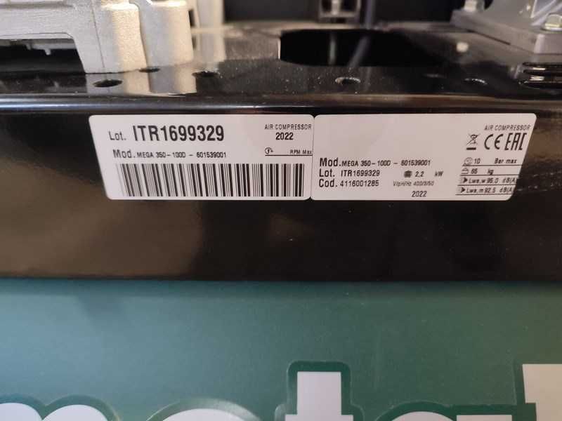 Kompresor tłokowy METABO Mega 350-100 D