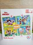Puzzle Trefl 4w1 Myszka Miki Disney Junior 3+ Frajdomek prezent