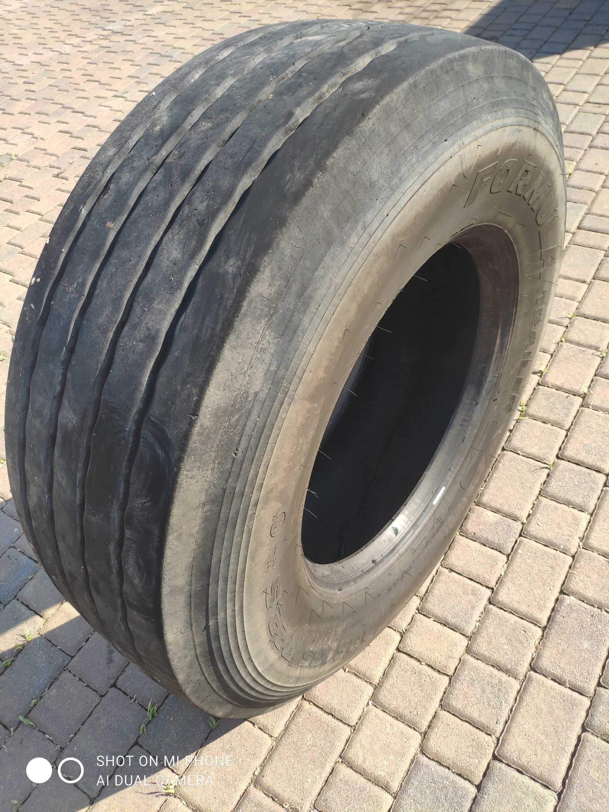 Opona Opony 385/65R22,5 " FORMULA TRAILER do naczepy przyczepy ładna