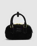 Torebka Miu Miu Arcadie Suade Black