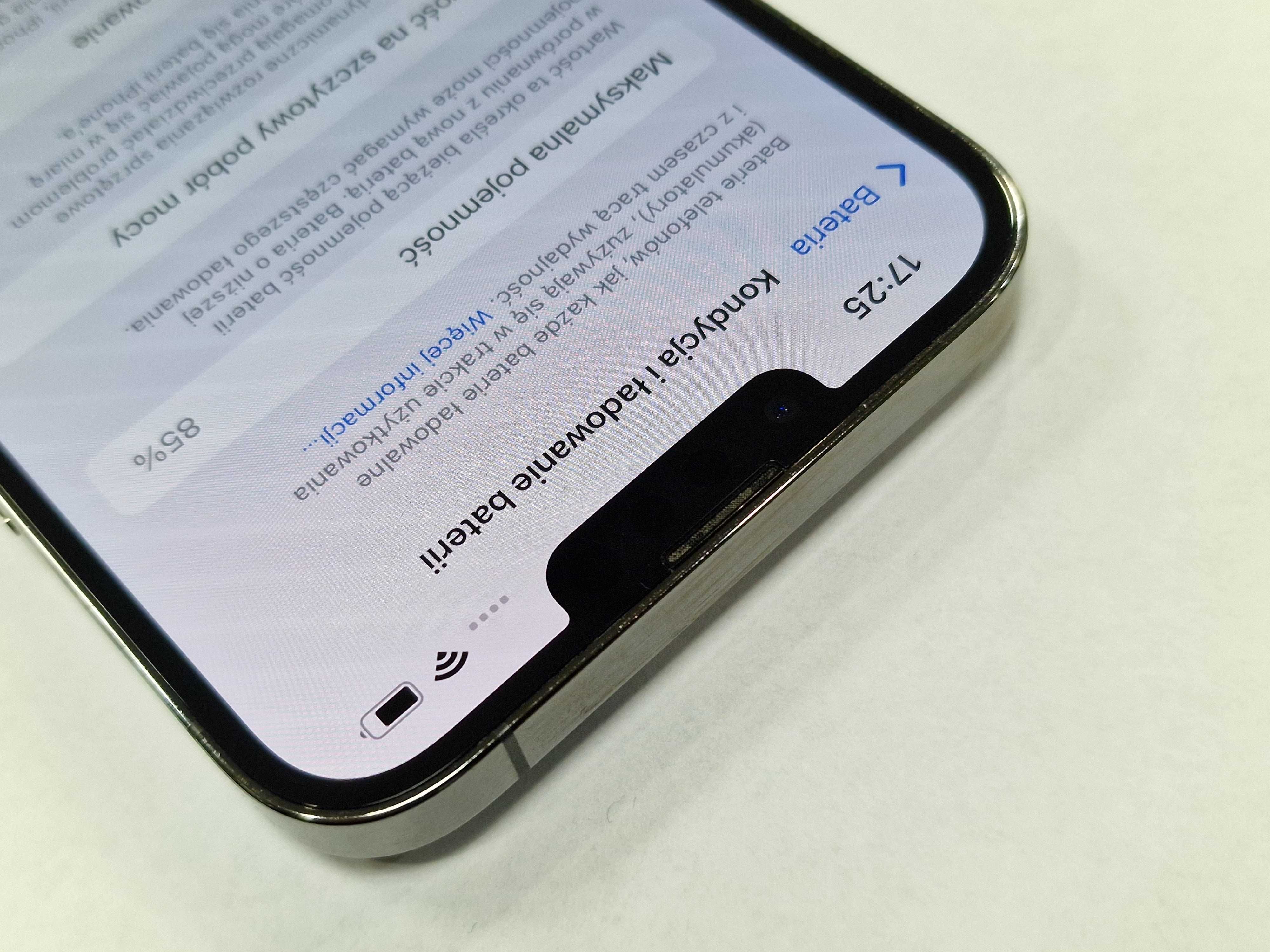 Iphone 13 PRO MAX 1TB/ Graphite/ Bat 85%/ Grade A- + ładowarka