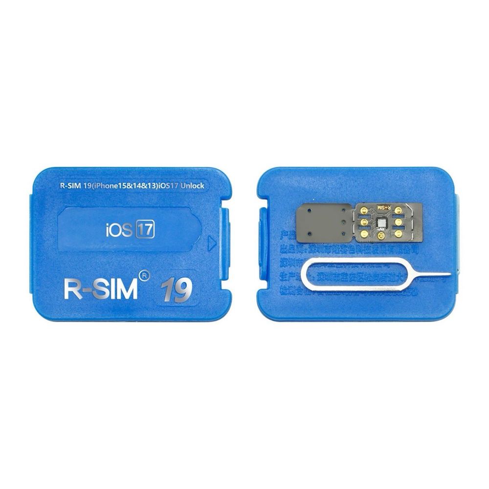 R-SIM 19 V12.3 Метод Розблокування iPhone/Р-СІМ/QPE/Р-СИМ/Будь-Яка IOS