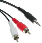 Kabel Mini Jack - 2*Cinch