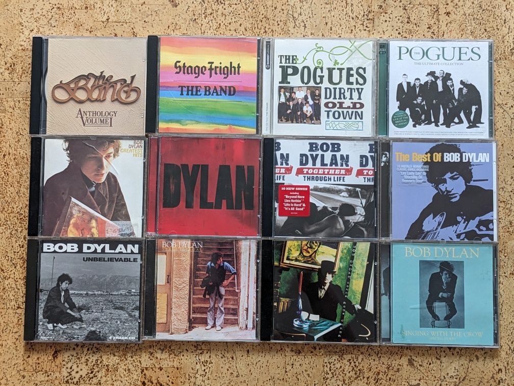 CD диски Jazz, Michael Mantler, Bob Dylan, Lou Reed, Band, Pogues, Van