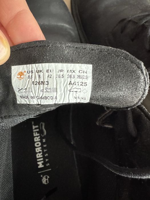 Осінні черевики Timberland