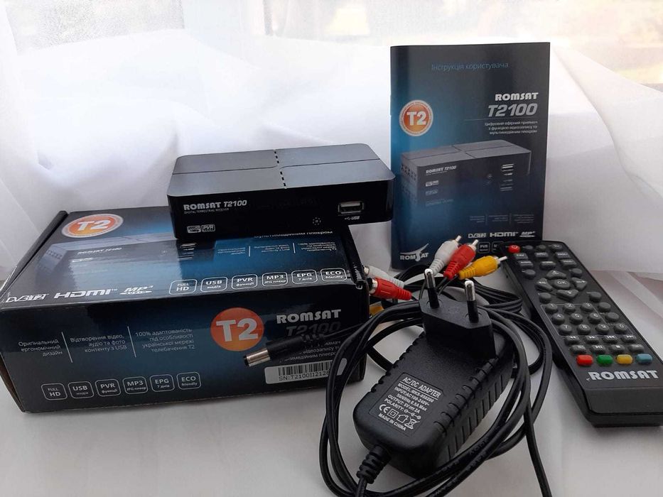 ТВ  Приставка   Т2  ROMSAT T2 100