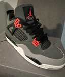 Jordan 4 męskie szare buty na lato lekkie sneakersy popularne 40