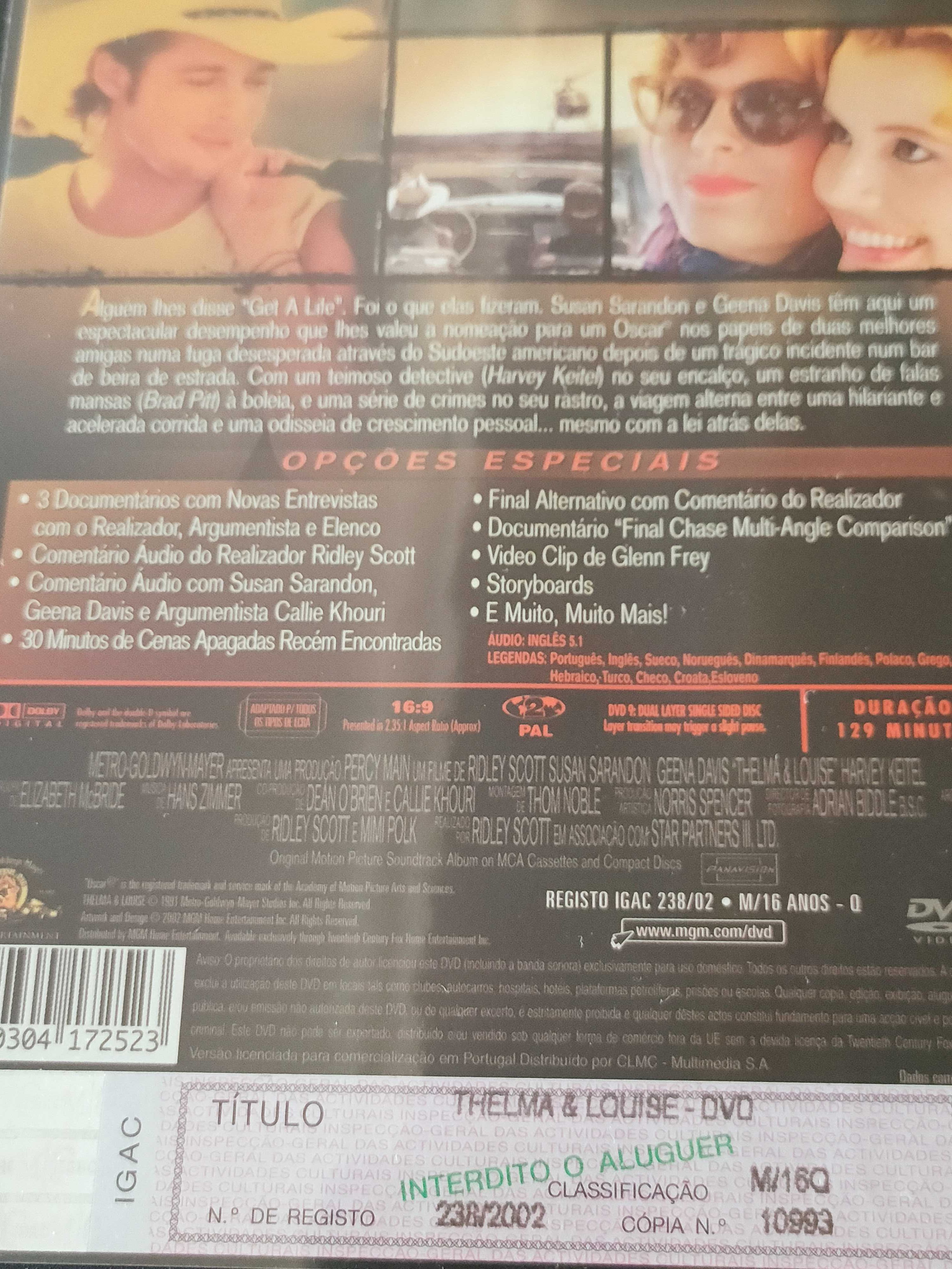 DVD Thelma e Louise edição especial