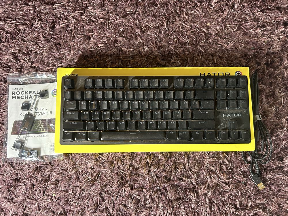 Клавіатура hator rockfall 2 mecha tkl