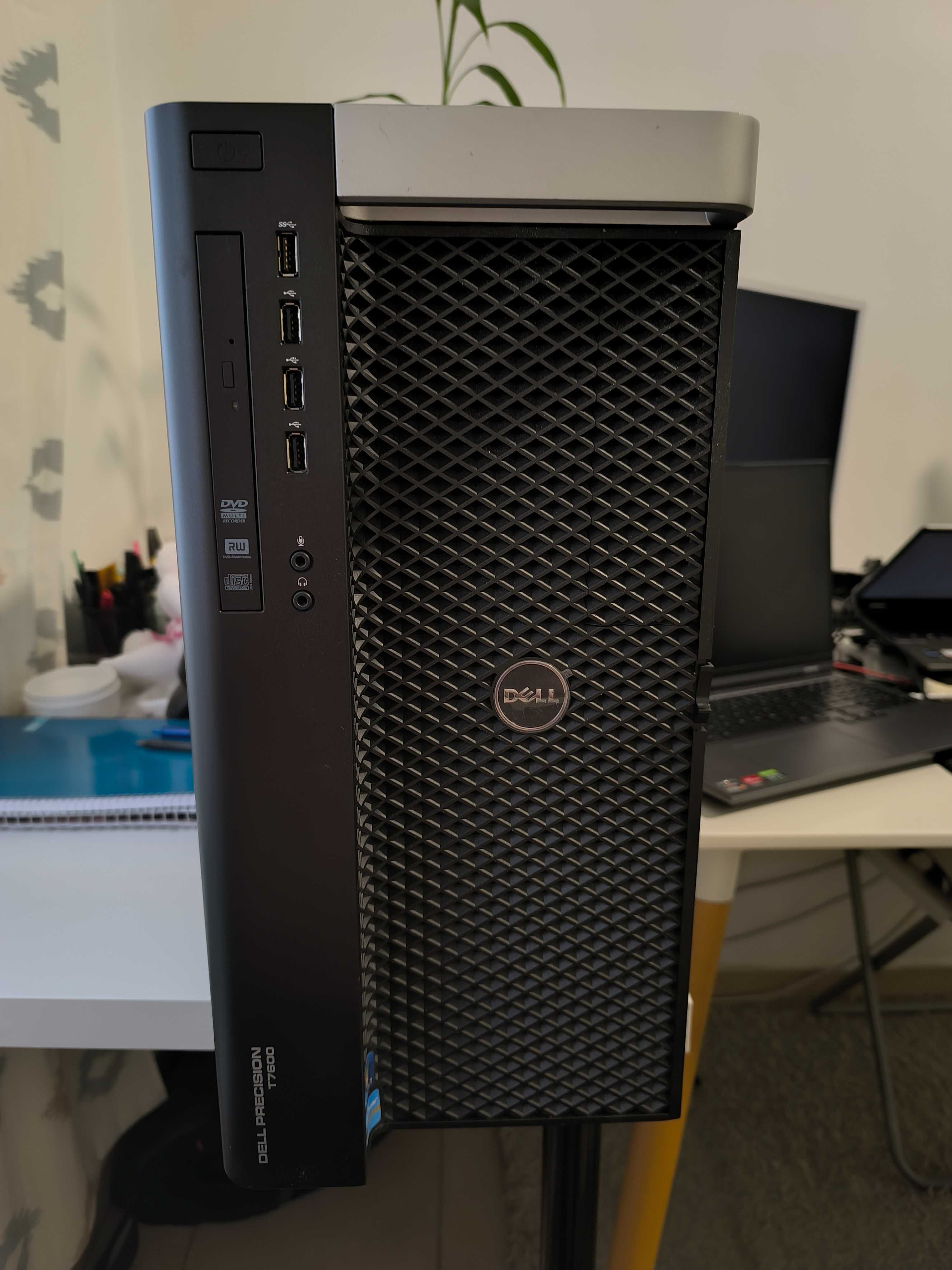 Dell T7600 | 2x Xeon | 128GB RAM ECC – Workstation p/ Home Lab