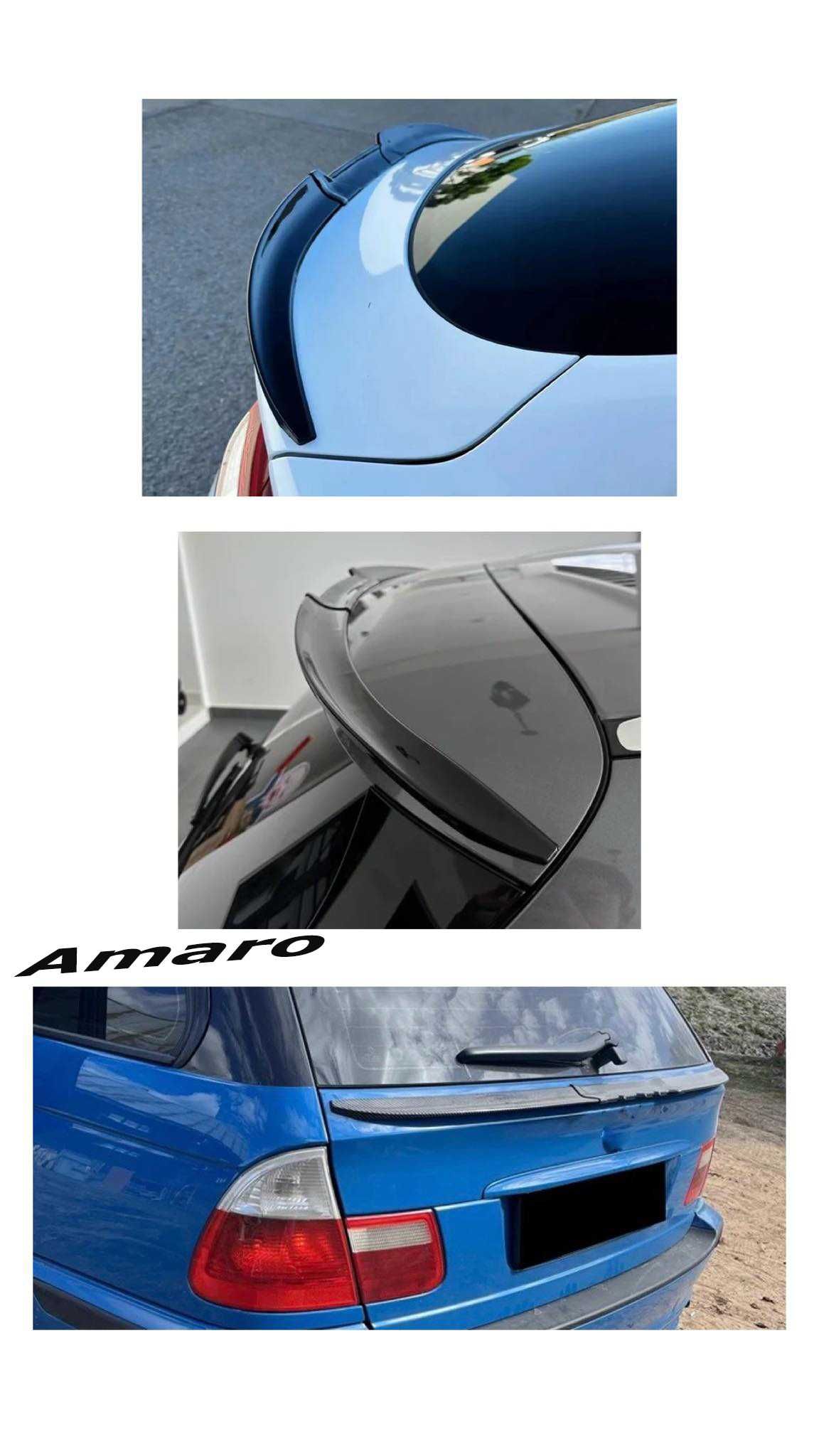 Aileron Spoiler Traseiro Universal (Preto Mate, 134cm)|NOVO