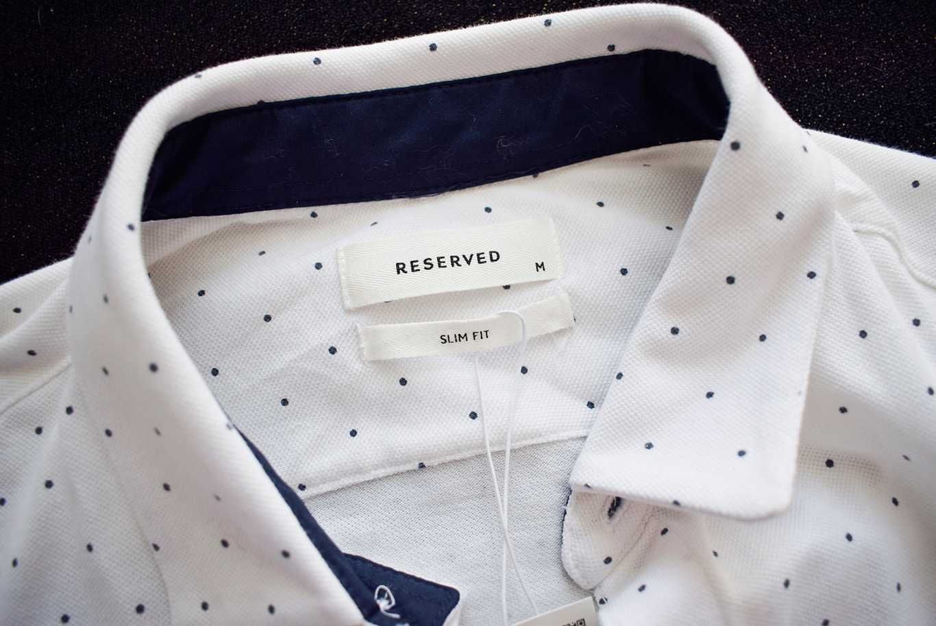Koszula męska Reserved M Slim Fit 100% bawełna