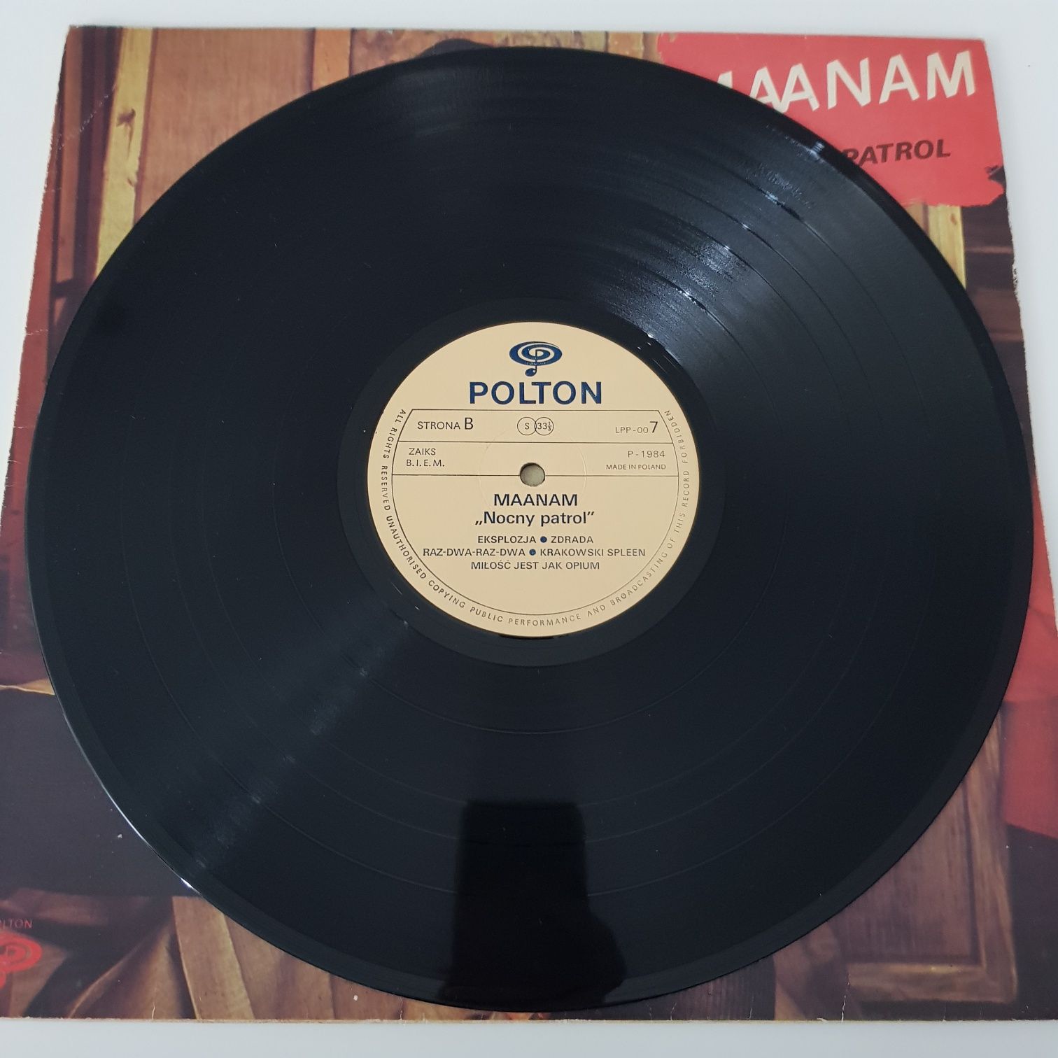 Płyta vinylowa Maanam Nocny Patrol