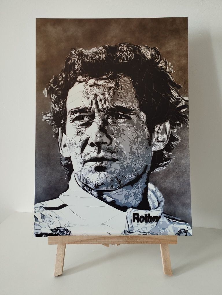 Posters Ayrton Senna, Steve McQueen, Amy, Zeca Afonso, Jimi Hendrix...