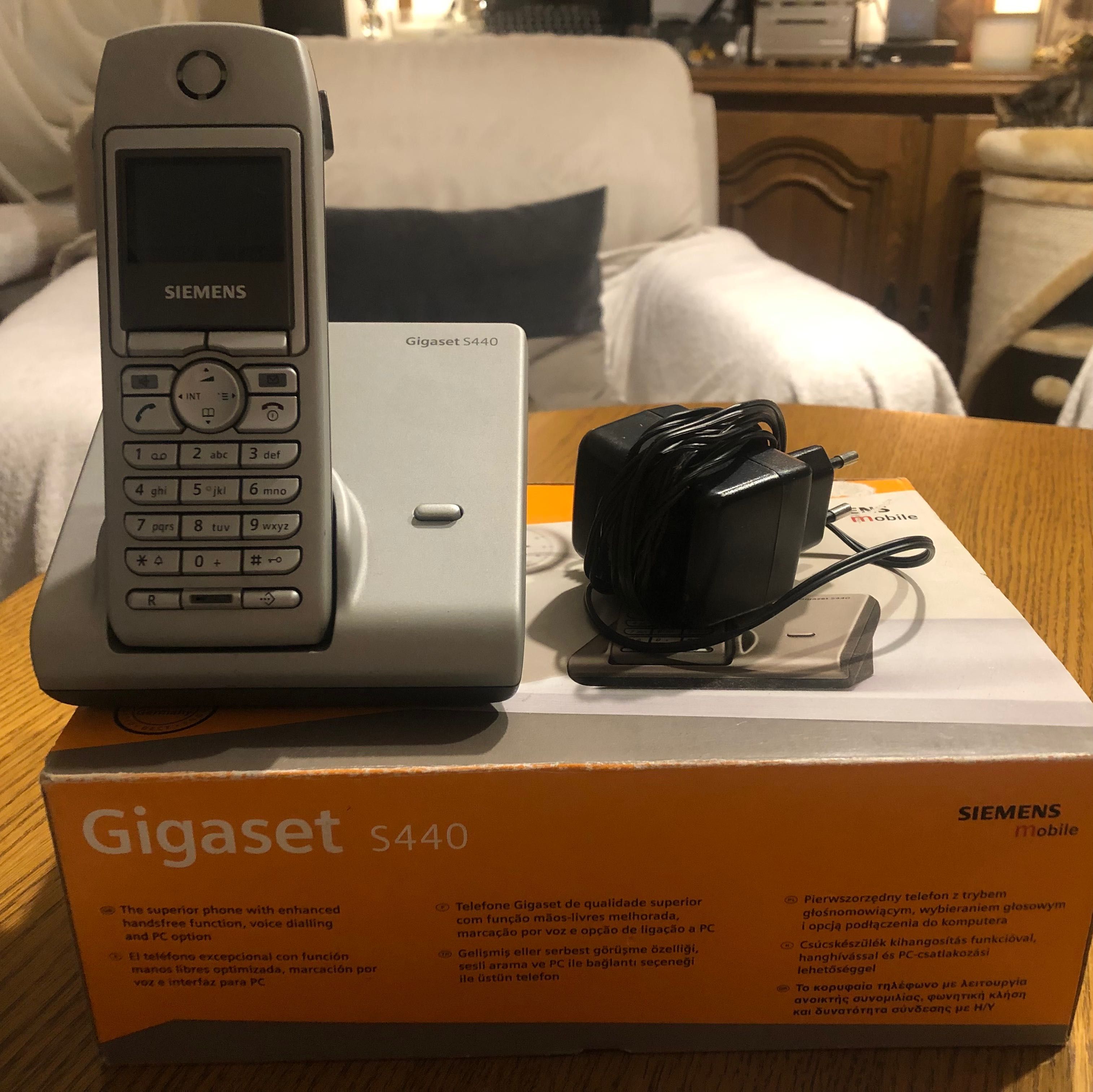 Telefon bezprzewodowy Siemens Gigaset S 440